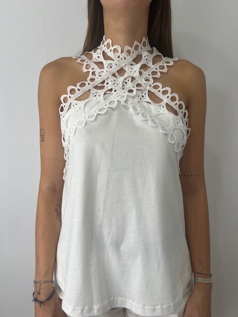 TOP PIZZO INCROCIATO TENSIONE-IN 37124