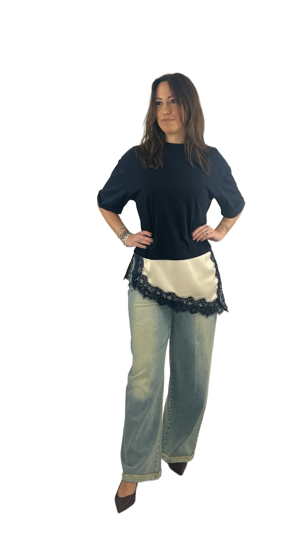 T-SHIRT MOTEL S26M195