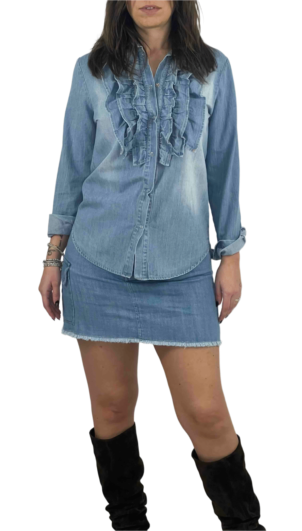 CAMICIA KIKISIX KXCM2475BCH